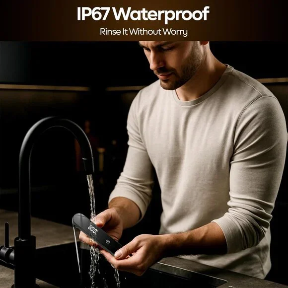 0.5 Second Instant Read Food Thermometer Professional Ultra Fast Meat Thermomete - Picture 6 of 8